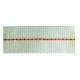 Sangle polyester tubulaire - Ecrue et fil couleur