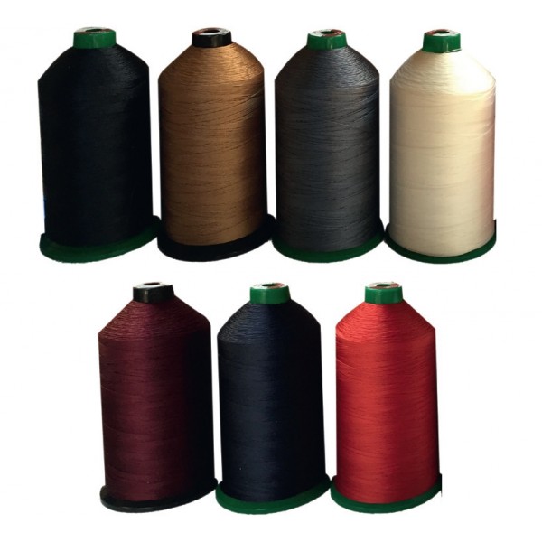 Fil à coudre Dabond polyester continu résistant aux UV pour voile (zig zag)  ou sellerie nautique : taud, bimini, capote, tente