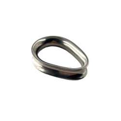 Cosse coeur fermée inox Ø 3