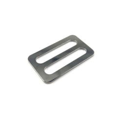 Boucle et passant fixe inox 40 mm Boucle Ep. 2 mm