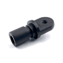 Embout de tube nylon noir Ø 25 mm x 1