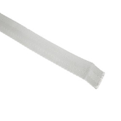 Sangle polyester sergée blanche 10 mm