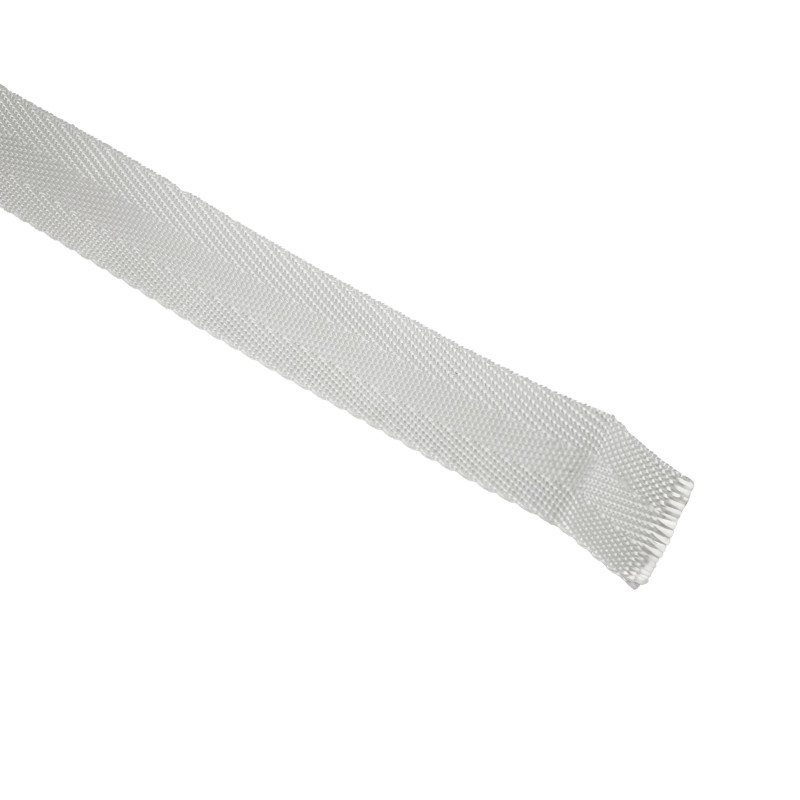 Sangle polyester sergée blanche 10 mm