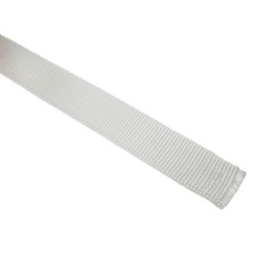 Sangle polyester épaisse blanche 20 mm