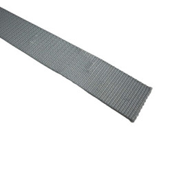 Sangle polyester rigide grise 20 mm