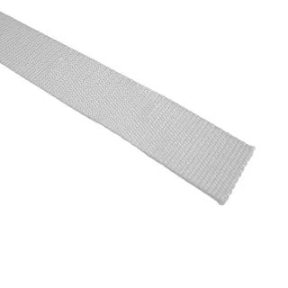 Sangle polyester rigide blanche 25 mm