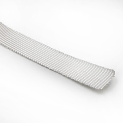 Sangle polyester pour taud 25 mm blanche