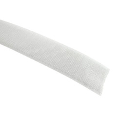 Ruban YKK auto-agrippant à coudre blanc - 38 mm crochet
