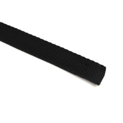 Sangle pp souple noire 25 mm