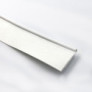 Bande de ralingue pvc large blanche