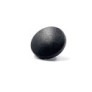 Bouton pression plastique noir - calotte