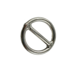 Anneau inox barré 50 x 8