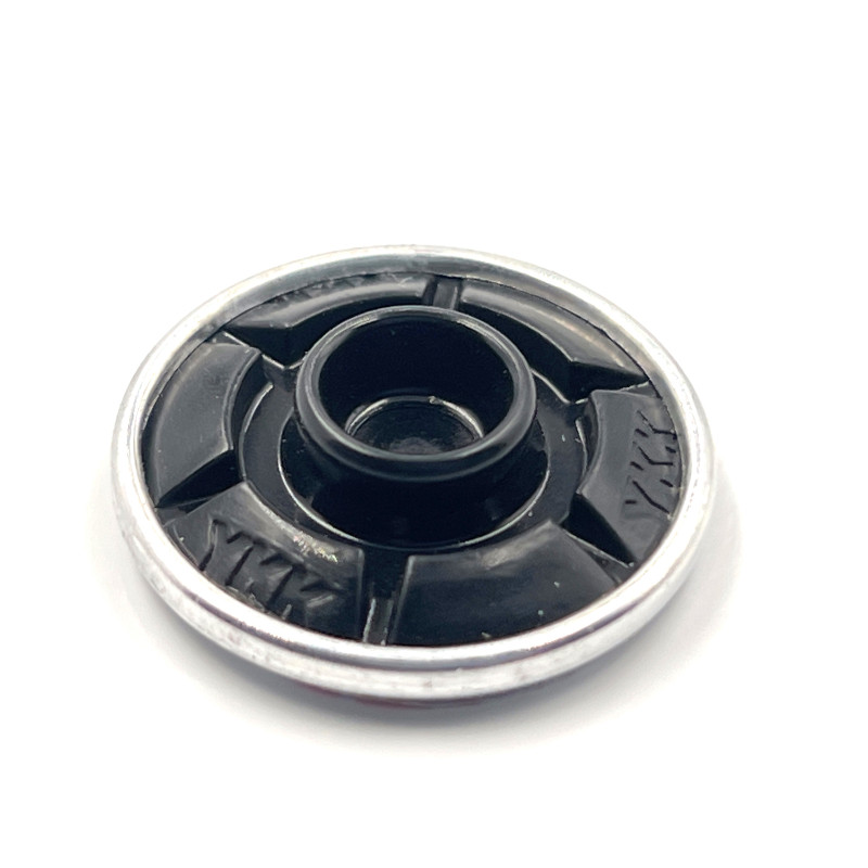 Snad rigide boule 25 mm noir platine alu