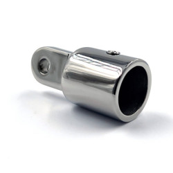 Embout de tube inox Ø 19 mm