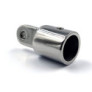 Embout de tube inox Ø 19 mm