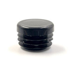 Capuchon de tube 25 mm noir
