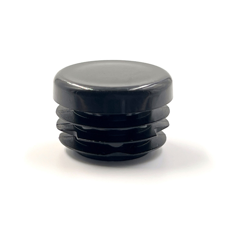 Capuchon de tube 25 mm noir