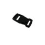 Boucle clips noire ykk 16 mm