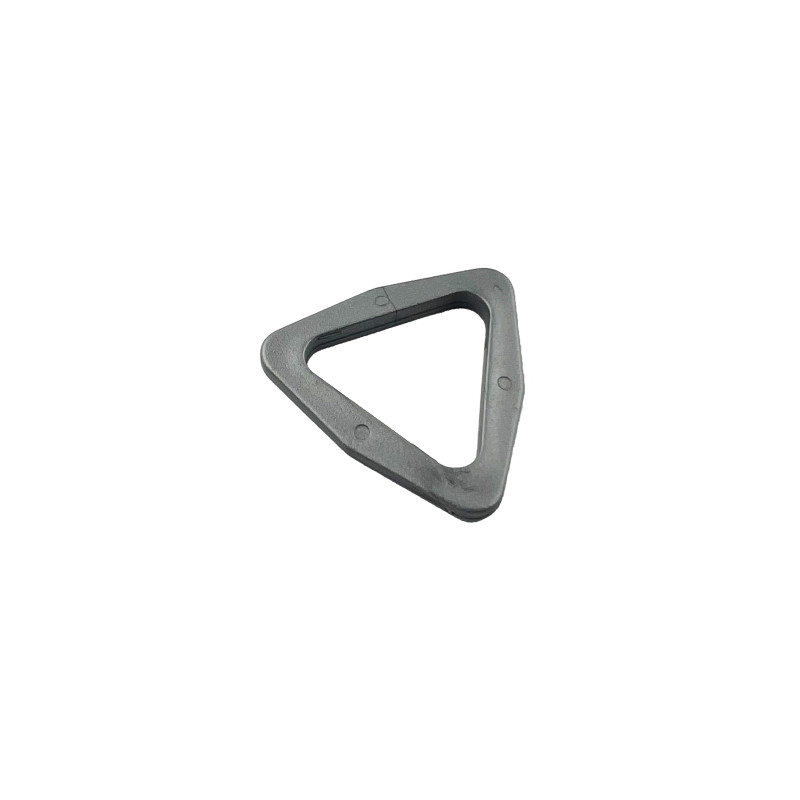 Triangle plastique 25 mm gris