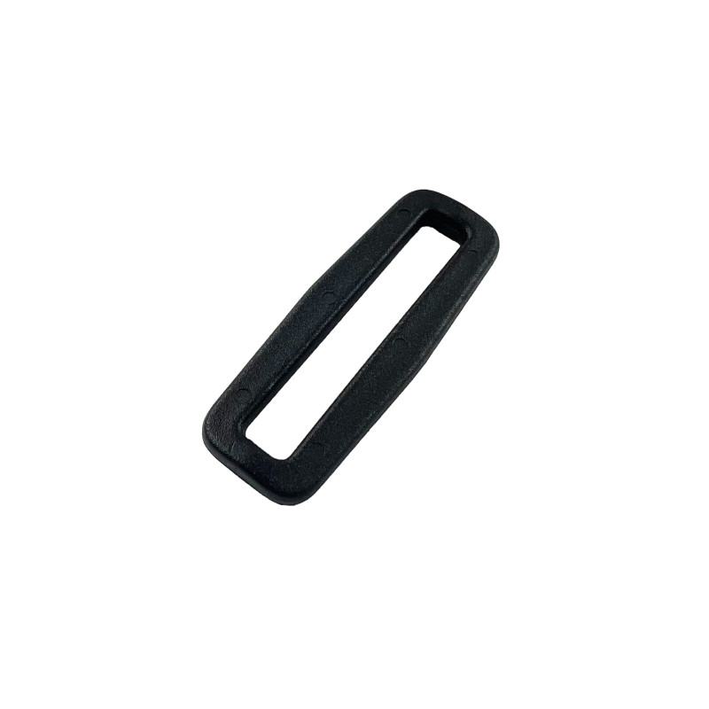 Passant d accroche plastique noir 20 mm