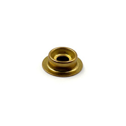 Bouton pression laiton doré - boule