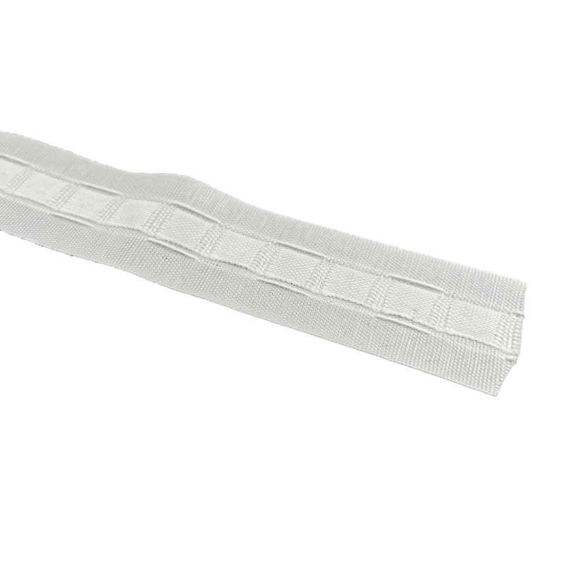 Ruban fronceur blanc 27 mm