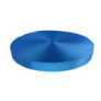Sangle polyester lourde 50 mm bleu fil noir
