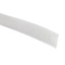 Ruban auto-agrippant adhésif blanc - 20 mm crochet