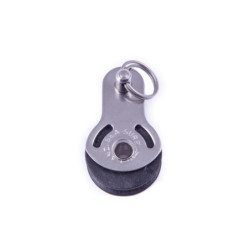 Mini poulie inox à chape démontable