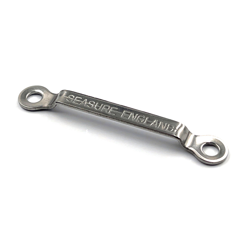 Passant de sangle inox découpé 25 mm