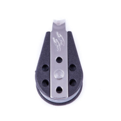 Poulie carbone réa 19 mm chape fixe