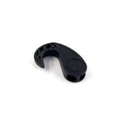 Crochet sandow plastique ajustable noir