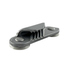 Clamcleat CL258 tribord complet silver