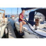Pare battage step bleu