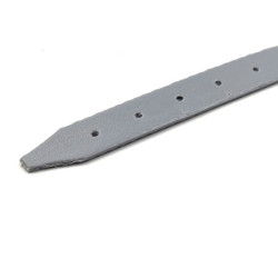 Sanglon gris chromé 50 cm
