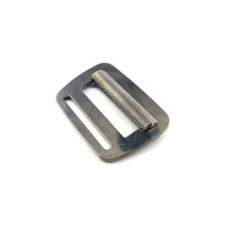 Boucle inox à rouleau et lumière 50 mm