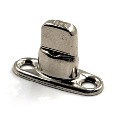 Tourniquet DOT laiton nickelé double hauteur