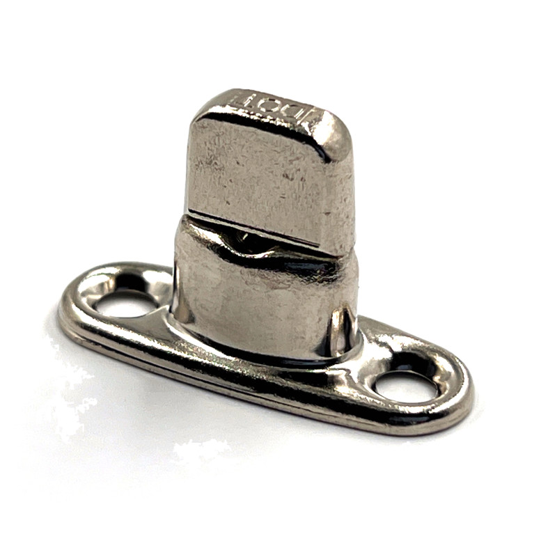 Tourniquet DOT laiton nickelé double hauteur