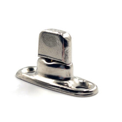 Tourniquet DOT laiton nickelé simple hauteur