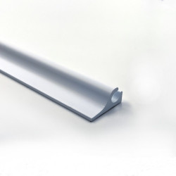 Rail de ralingue pvc en P
