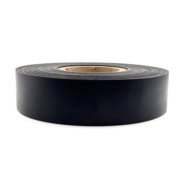 Bande de renfort pvc noir 100 mm