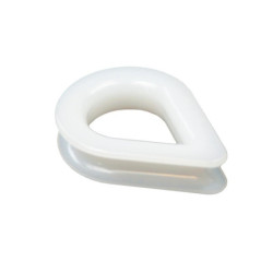 Cosse coeur plastique Ø 8