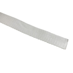 Sangle pp rigide 25 mm blanc