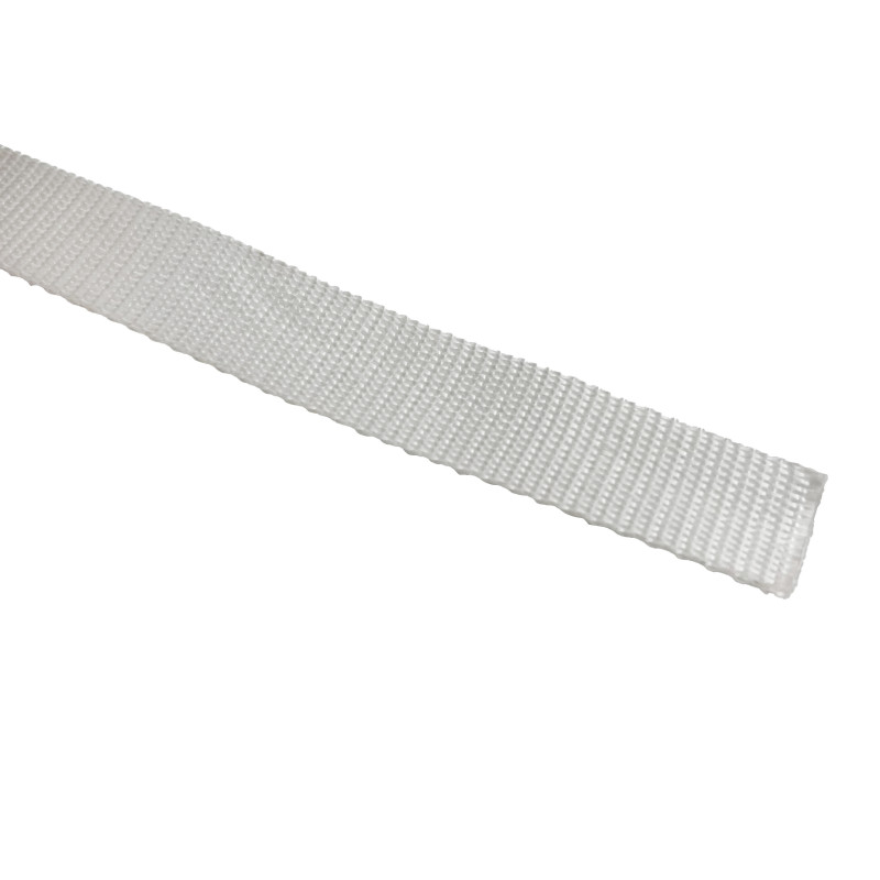Sangle pp rigide 25 mm blanc
