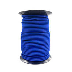 Sandow polyester Ø6 couleur bleu