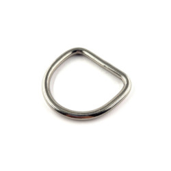 Anneau D inox standard 50 x 6