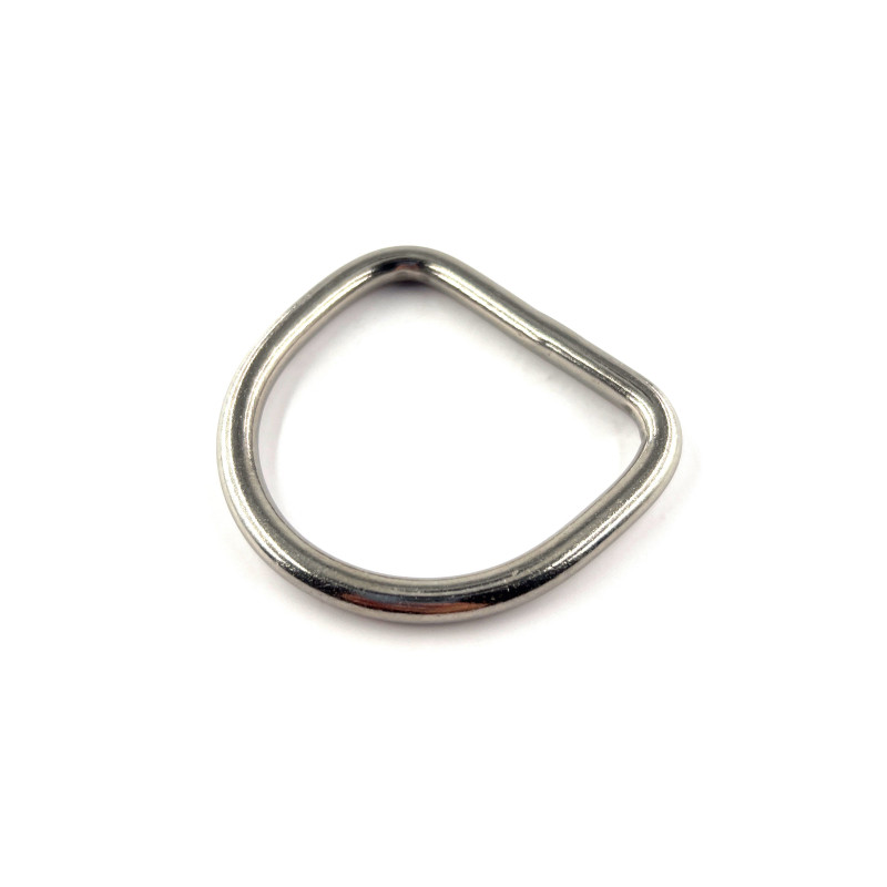 Anneau D inox standard 50 x 6