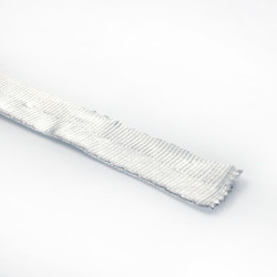 Sangle polyester lisse 25 mm blanche