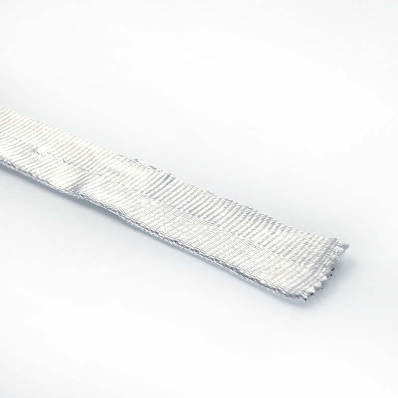 Sangle polyester lisse 25 mm blanche