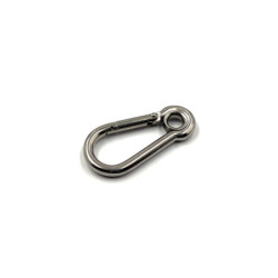 Mousqueton pompier inox à il Ø 5